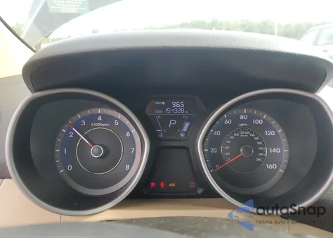 2011 Hyundai Elantra Gls from USA, damaged, VIN KMHDH4AE5BU092418